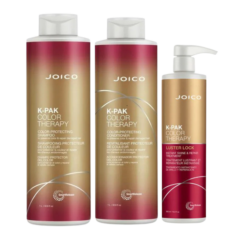 Joico K-Pak Color Therapy Shampoo & Conditioner Supersize Trio