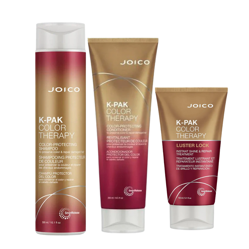 Joico K-Pak Color Therapy Shampoo, Conditioner & Treatment Trio