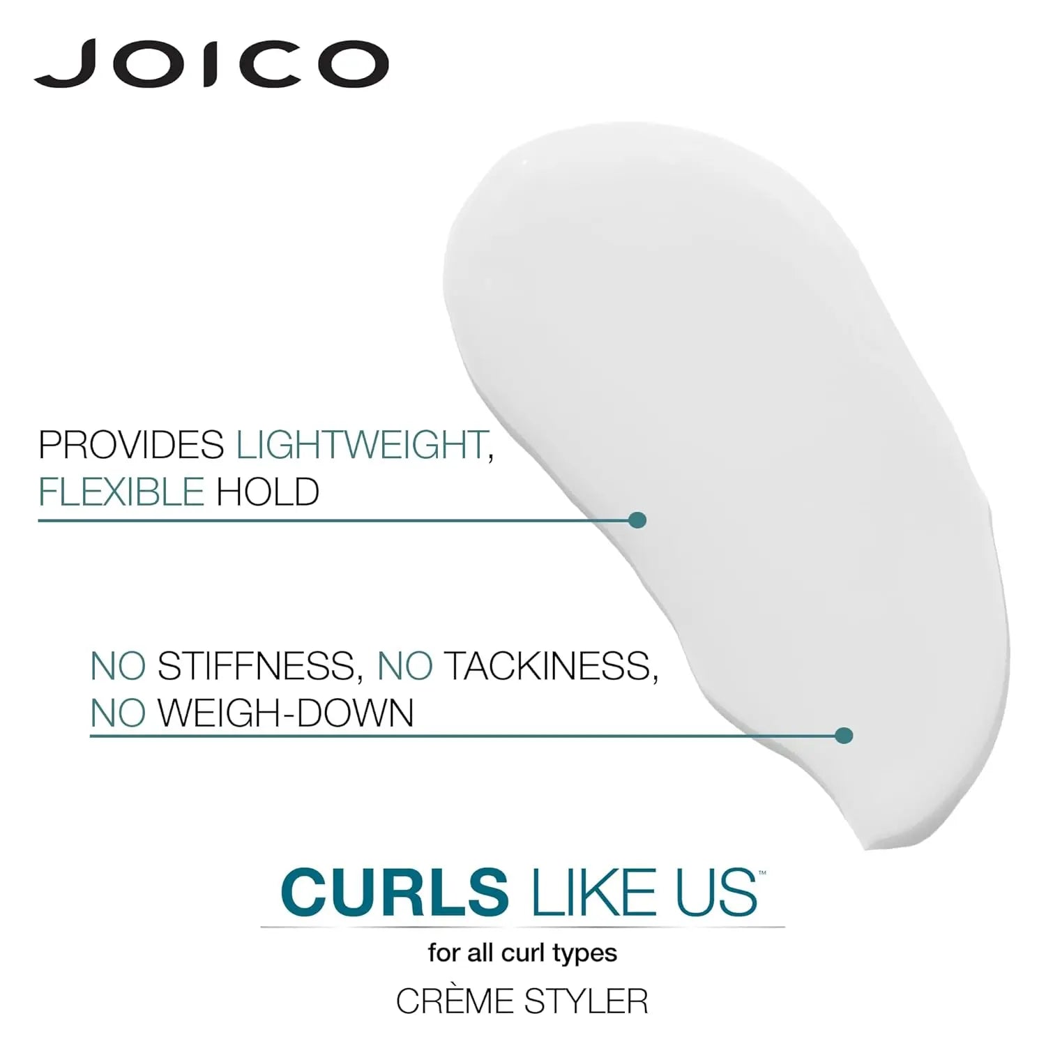Joico Curls Like Us Hydrate & Define Curl Creme Styler 200ml