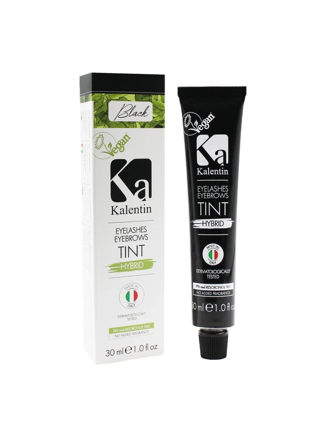 Kalentin Hybrid Eyebrow & Eyelash Tint Black 30ml