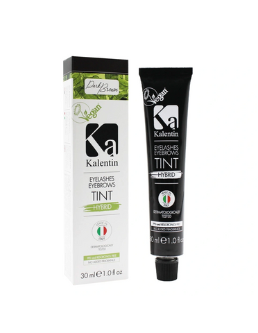 Kalentin Hybrid Eyebrow & Eyelash Tint Dark Brown 30ml
