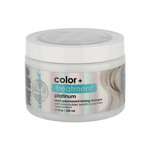 Keracolor Color Treatment Semi-Permanent Color Masque Platinum 325ml