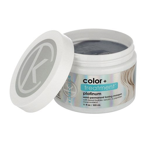 Keracolor Color Treatment Semi-Permanent Color Masque Platinum 325ml