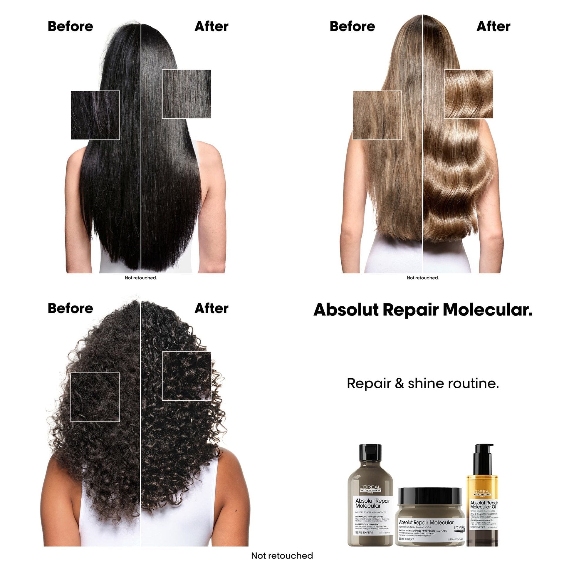 L'oreal Professionnel Absolut Repair Molecular Oil 90ml