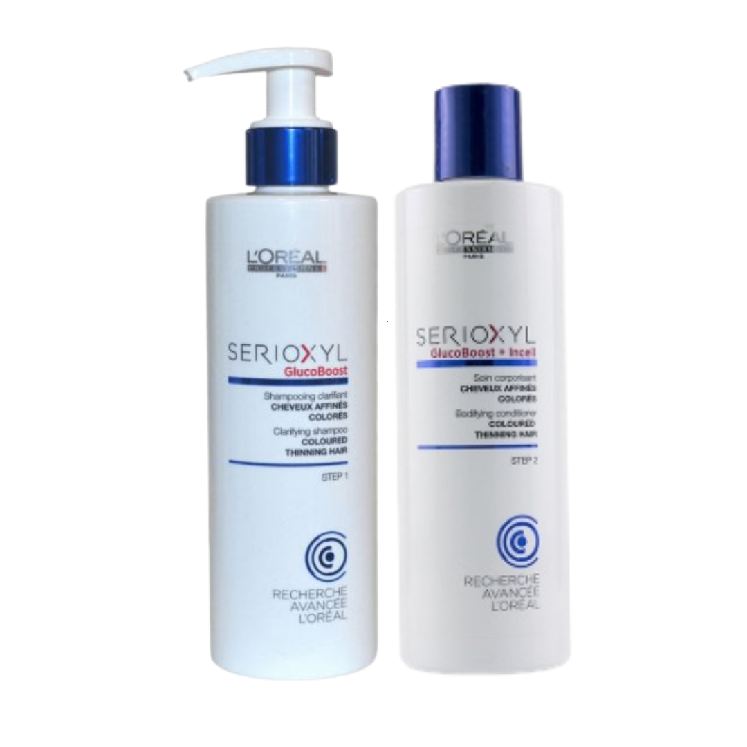 L'oreal Professionnel Serioxyl GlucoBoost Shampoo & Conditioner Duo 250ml
