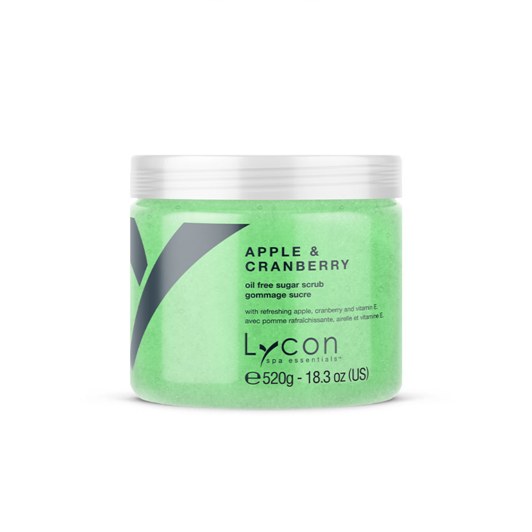 Lycon Sugar Scrub Apple & Cranberry 520g