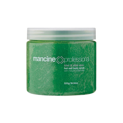 Mancine Hot Salt Scrub Kiwi & Aloe 520g