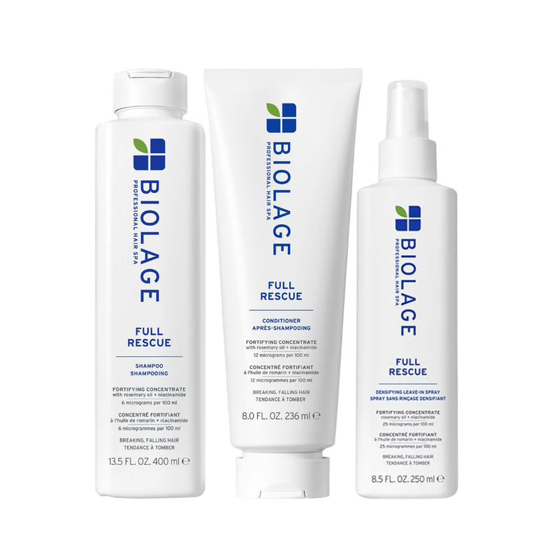 Matrix Biolage Full Rescue Shampoo, Conditioner & Leave-In Spray Trio