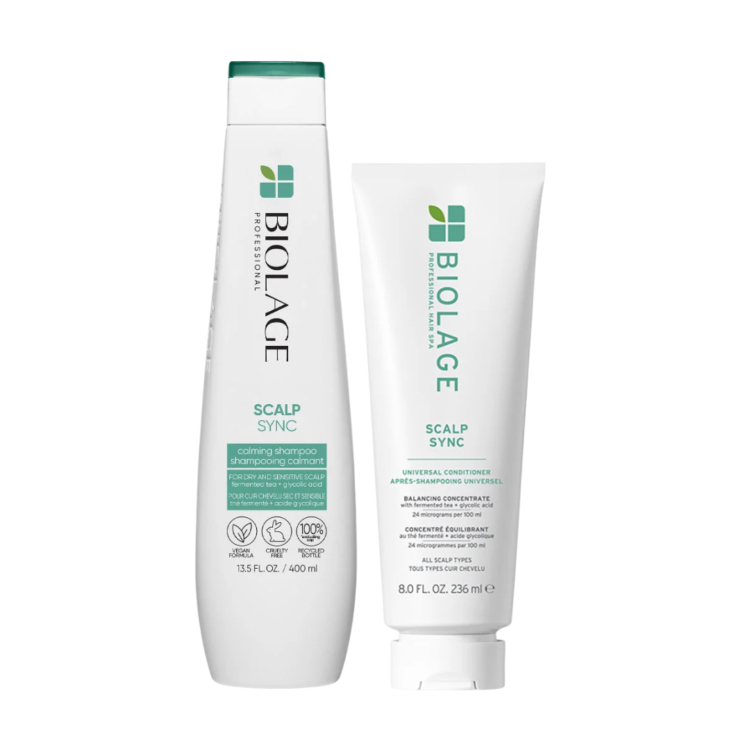 Matrix Biolage Scalp Sync Calming Shampoo 400ml & Universal Conditioner 236ml Duo