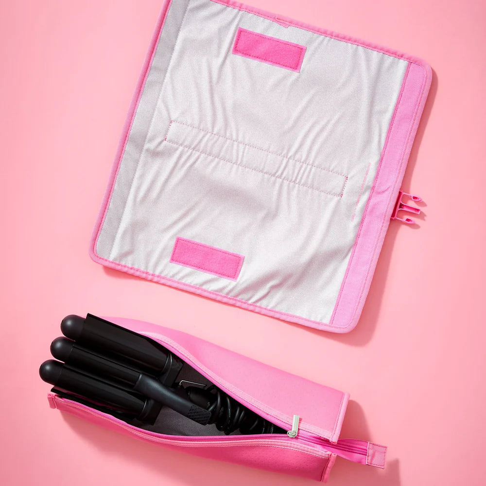 Mermade Heat Mat & Clutch Pink