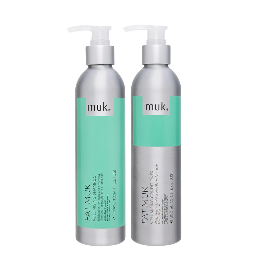 MUK Fat Muk Volumising Shampoo & Conditioner Duo 300ml