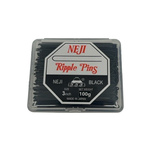 555 NEJI Ripple Pins 3" (72mm) 100gms Black