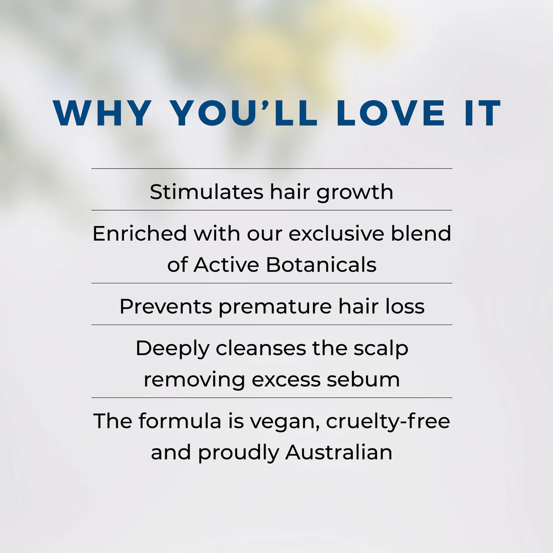 Natural Look Anti-Hair Loss Shampoo & Conditioner + Serum