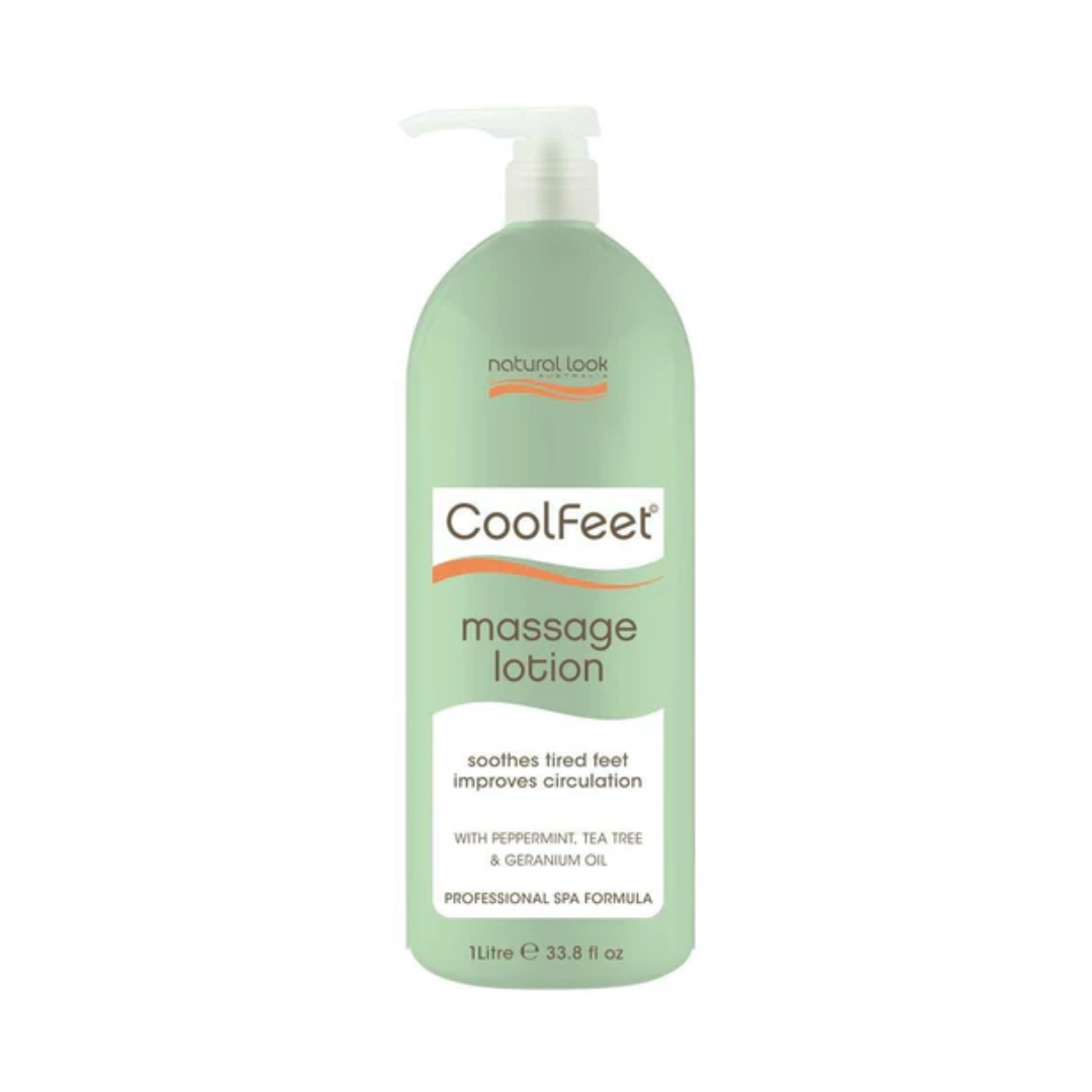 Natural Look Cool Feet Massage Lotion 1 Litre