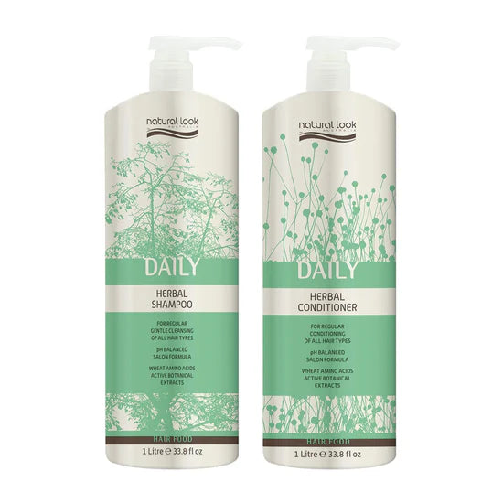 Natural Look Daily Ritual Herbal Shampoo & Conditioner Duo 1 Litre
