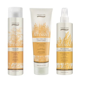 Natural Look Intensive Shampoo, Conditioner & Leave-in Treatment Trio