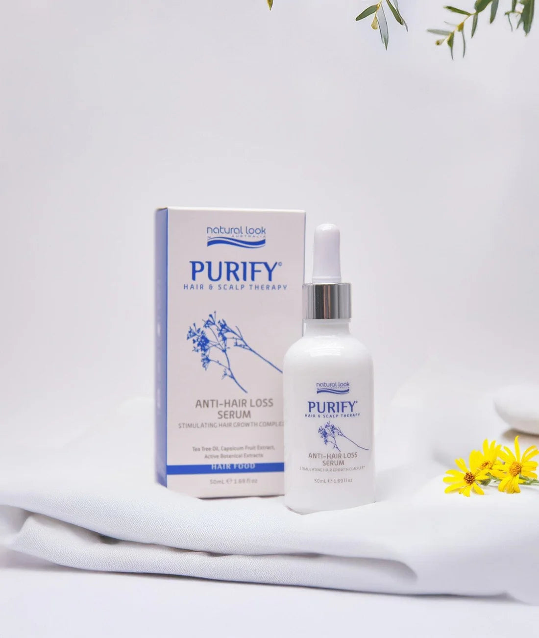 Natural Look Purify Hair & Scalp Therapy Anti-Hair Loss Serum 50ml