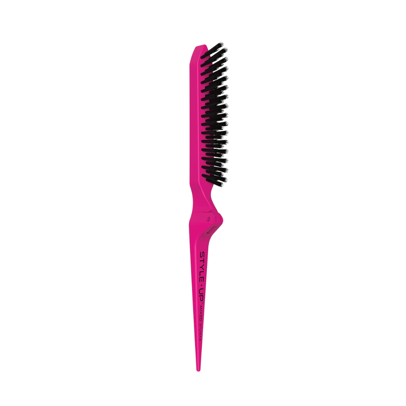 Olivia Garden Style-Up Neon Folding Teasing Brush - Pink