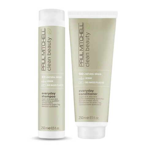 Paul Mitchell Clean Beauty Everyday Shampoo & Conditioner 250ml Duo