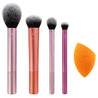 Real Techniques Everyday Essentials Brush Kit, 5 Piece Set
