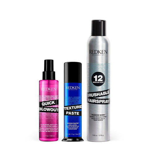 Redken The Messy Half Up Set