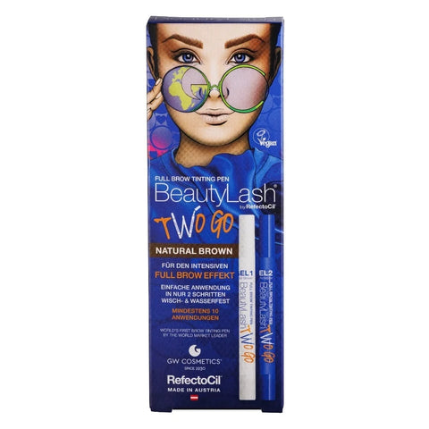 Refectocil BeautyLash Two Go Full Brow Tinting Pen Natural Brown