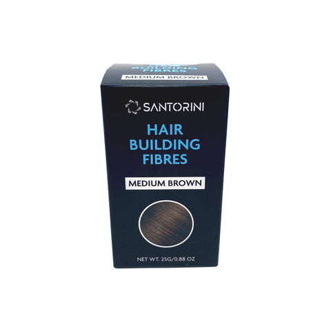 Santorini Hair Building Fibres Medium Brown 25g