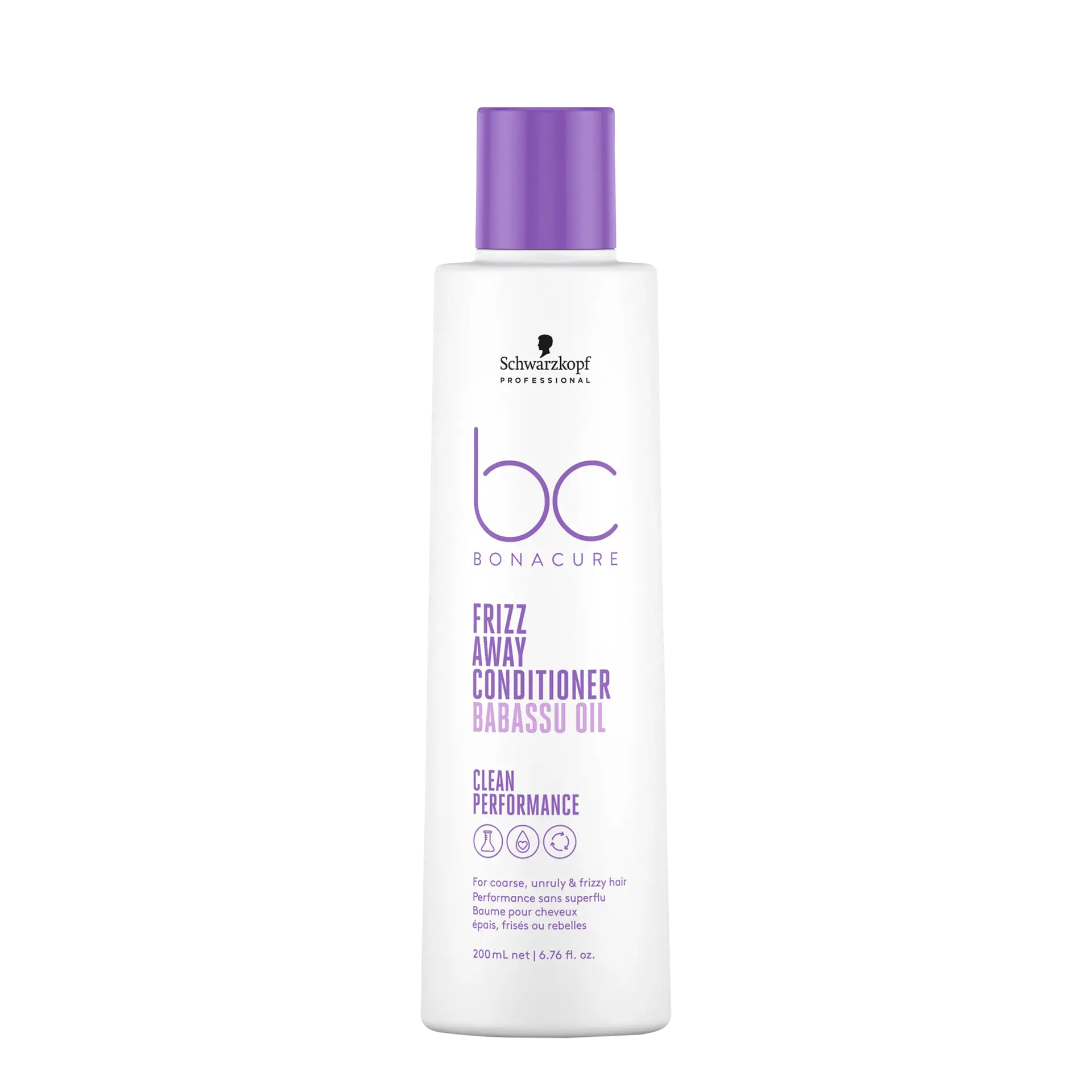 Schwarzkopf BC Clean Performance Frizz Away Conditioner 200ml