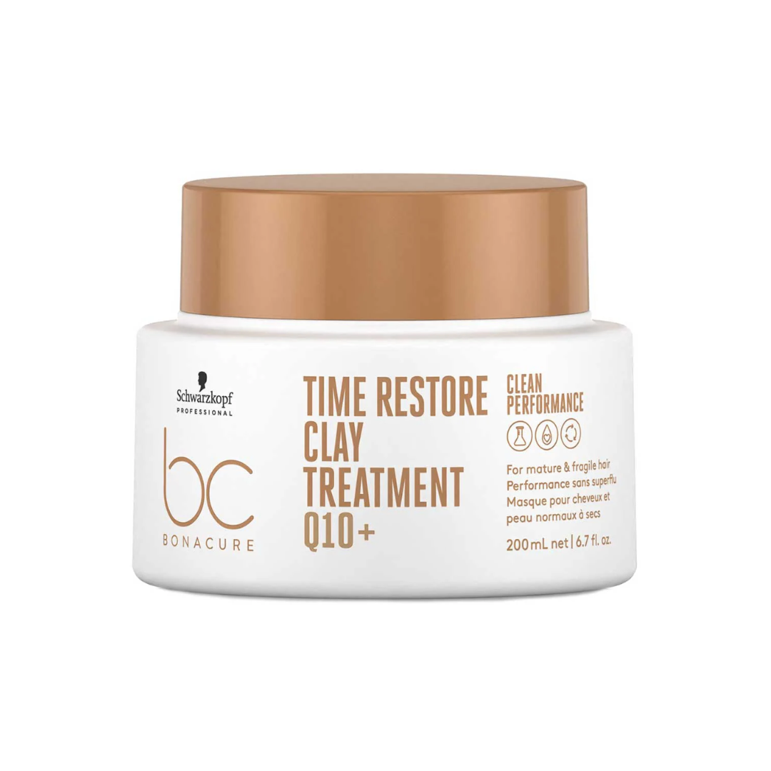 Schwarzkopf BC Clean Performance Q10+ Time Restore Clay Treatment 200ml