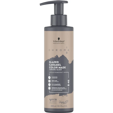 Schwarzkopf Chroma ID Express Bonding Color Mask Glazed Caramel 8-46 300ml