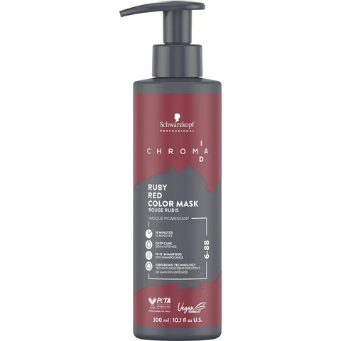 Schwarzkopf Chroma ID Express Bonding Color Mask Ruby Red 6-88 300ml