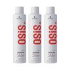 Schwarzkopf OSIS + Session Extra Strong Hold Hairspray 300ml Trio Pack