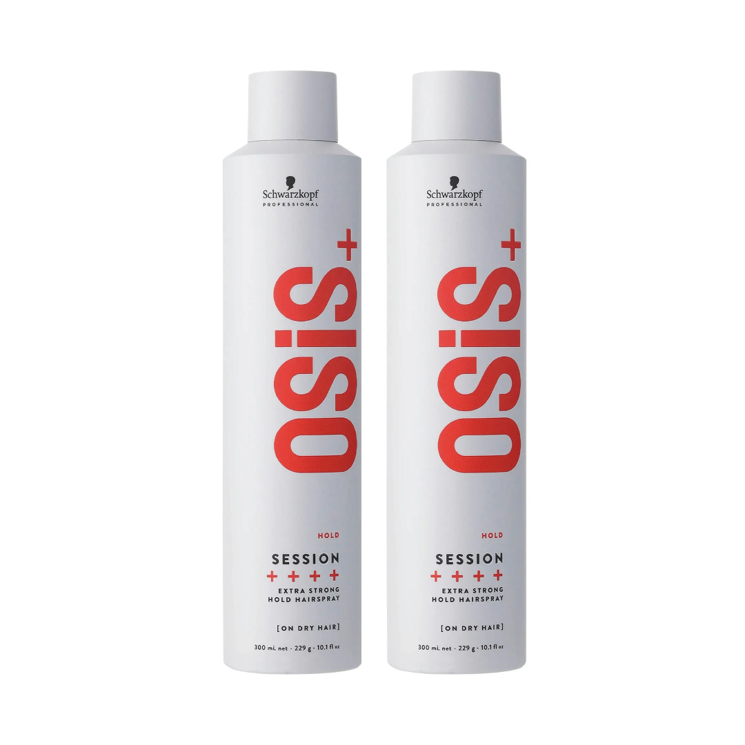 Schwarzkopf OSiS+ Session Extreme Fast Drying Hairspray 300ml Twin Pack