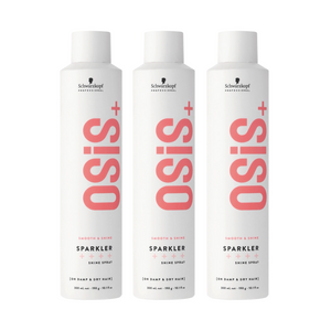 Schwarzkopf OSiS+ Sparkler Instant Sparkling Shine Spray 300ml Trio Pack