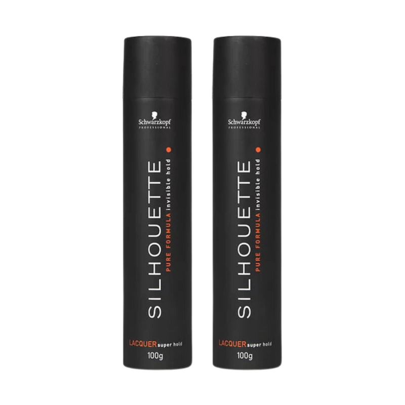 Schwarzkopf Silhouette Super Hold Lacquer 400g Duo
