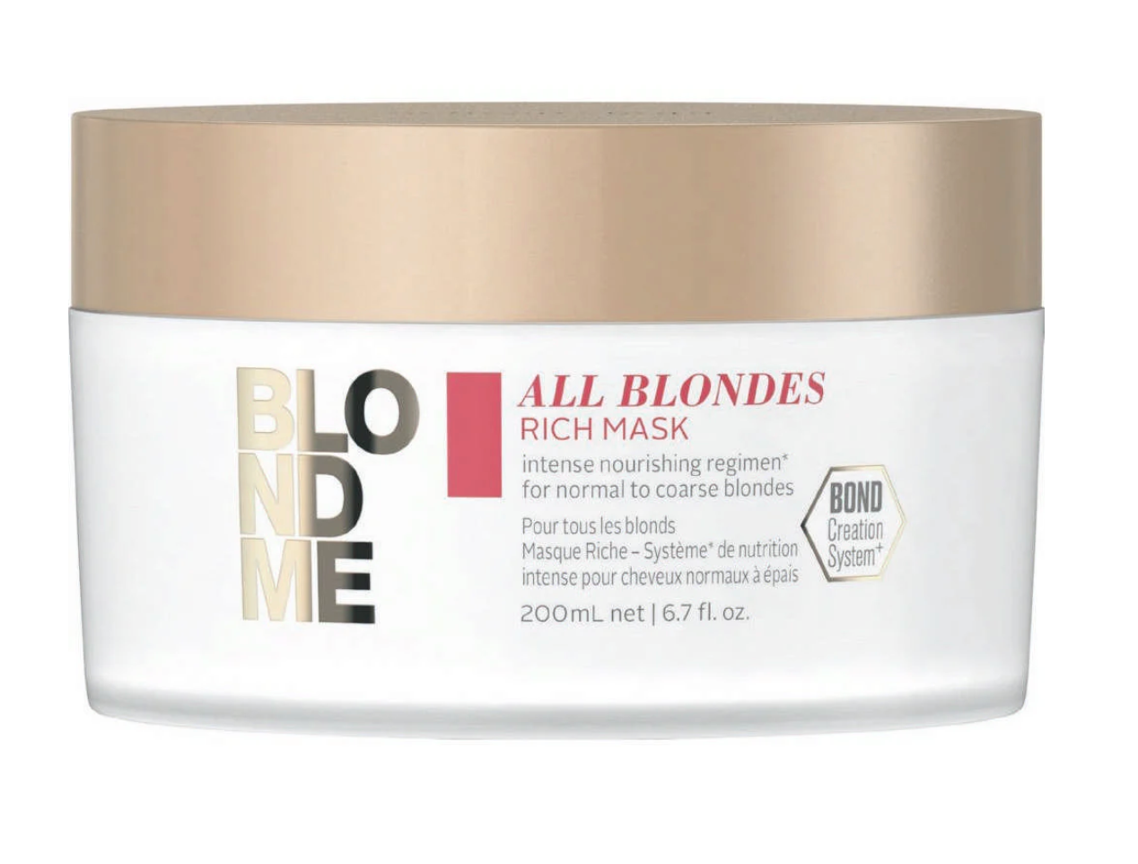 Schwarzkopf BlondMe Tone Enhancing Bonding Mask  All Blondes 200ml