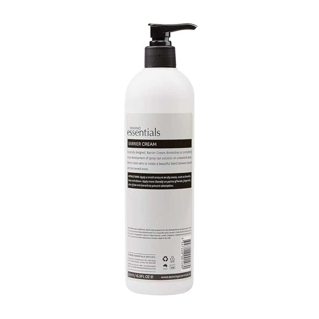 Tanning Essentials Barrier Cream 500ml