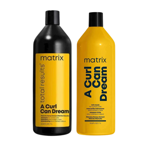Matrix Total Results A Curl Can Dream Shampoo &  Rich Mask Duo 1L