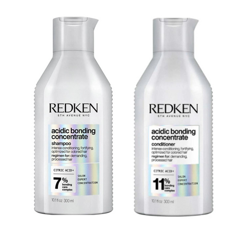 Redken Acidic Bonding Concentrate Shampoo & Conditioner 300ml Duo