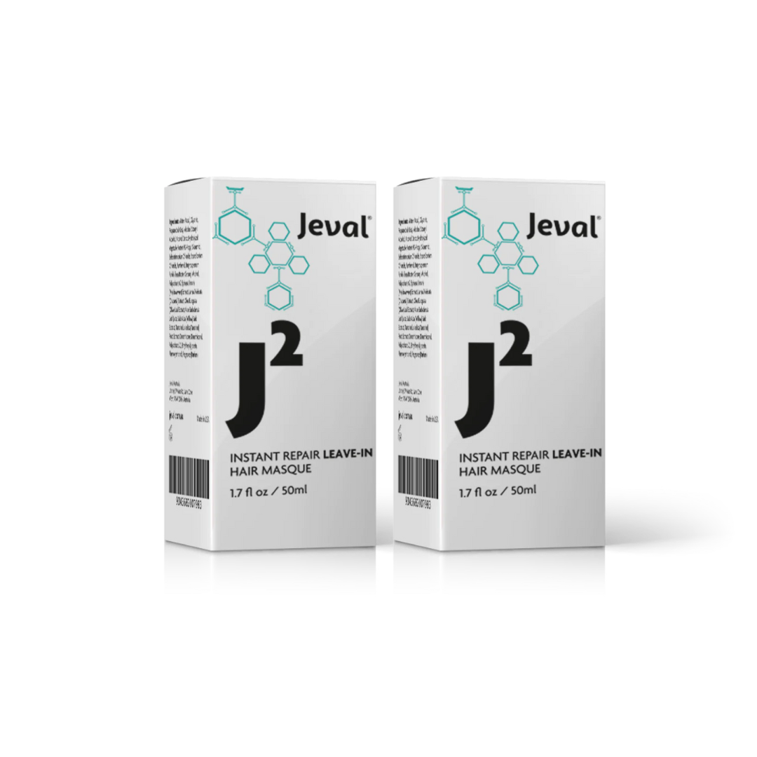 Jeval J2 Instant Repair Leave-In Hair Masque 50ml Bundle