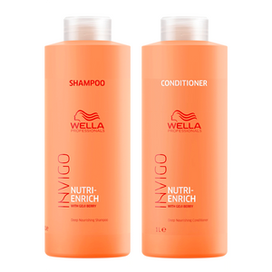 Wella Invigo Nutri-Enrich Shampoo & Conditioner 1 Litre Duo