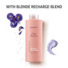 Wella Invigo Blonde Recharge Cool Blonde Color Refreshing Shampoo 1 Litre
