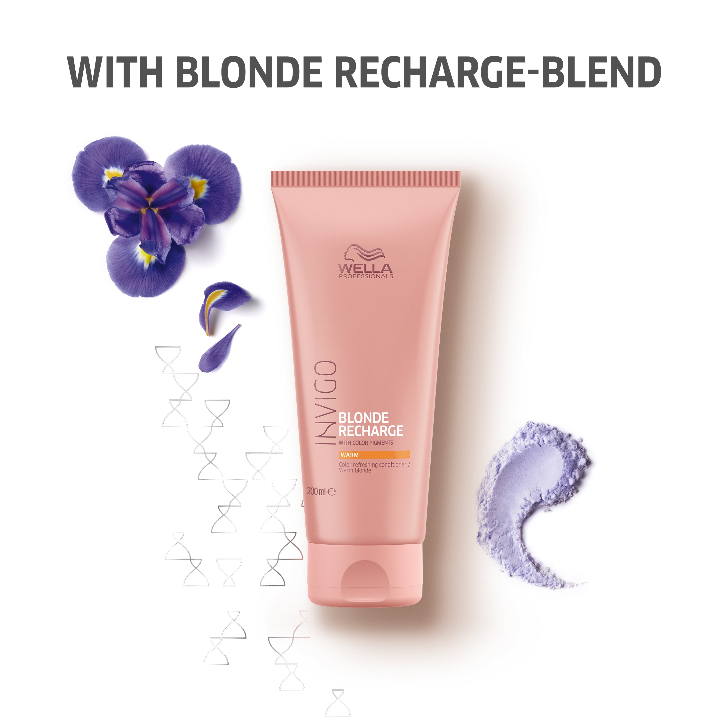 Wella Professionals Invigo Blonde Recharge Warm Blonde Color Refreshing Conditioner 200ml