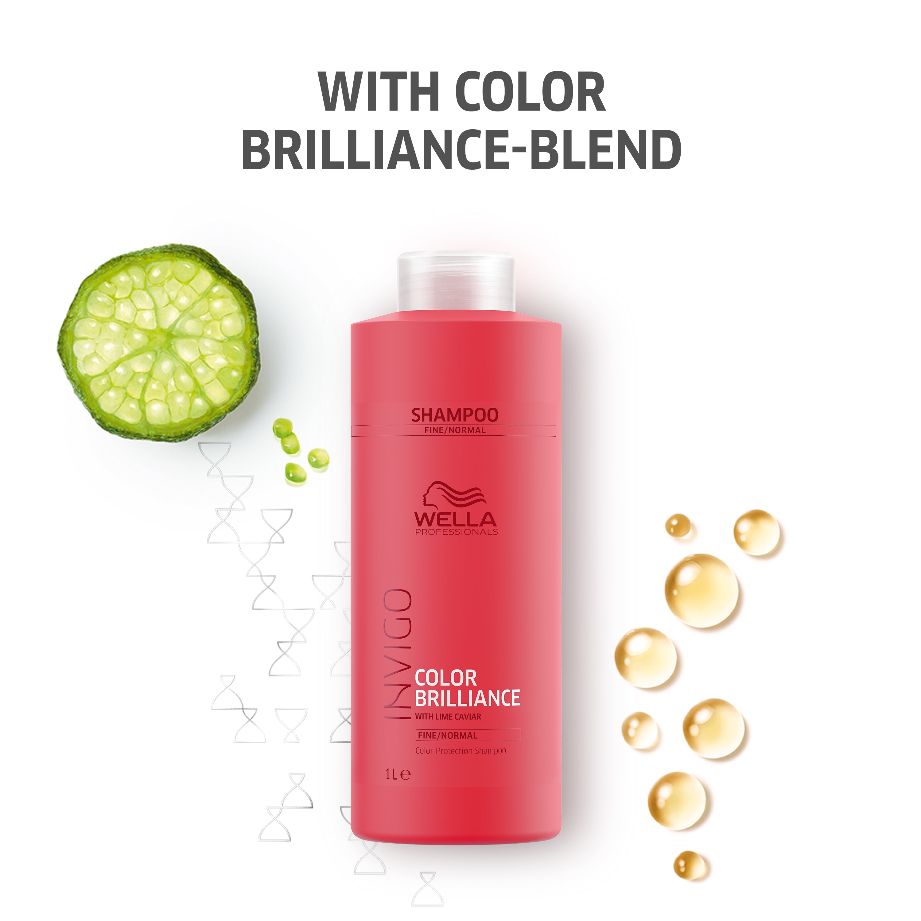 Wella Invigo Color Brilliance Colour Protection Shampoo 1 Litre