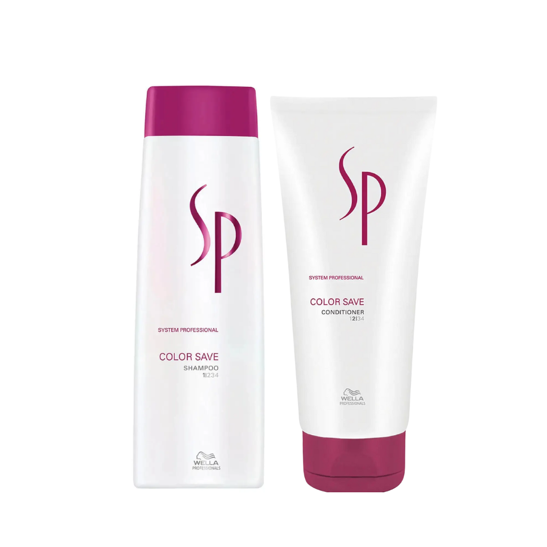 Wella SP System Professional Color Save Shampoo 250ml & Conditioner 200ml Duo