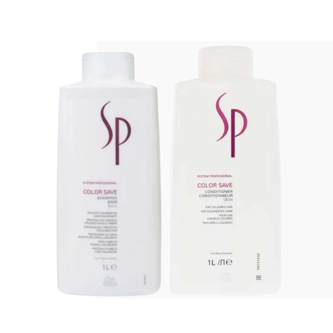 Wella SP System Professional Color Save Shampoo & Conditioner 1 Litre Duo