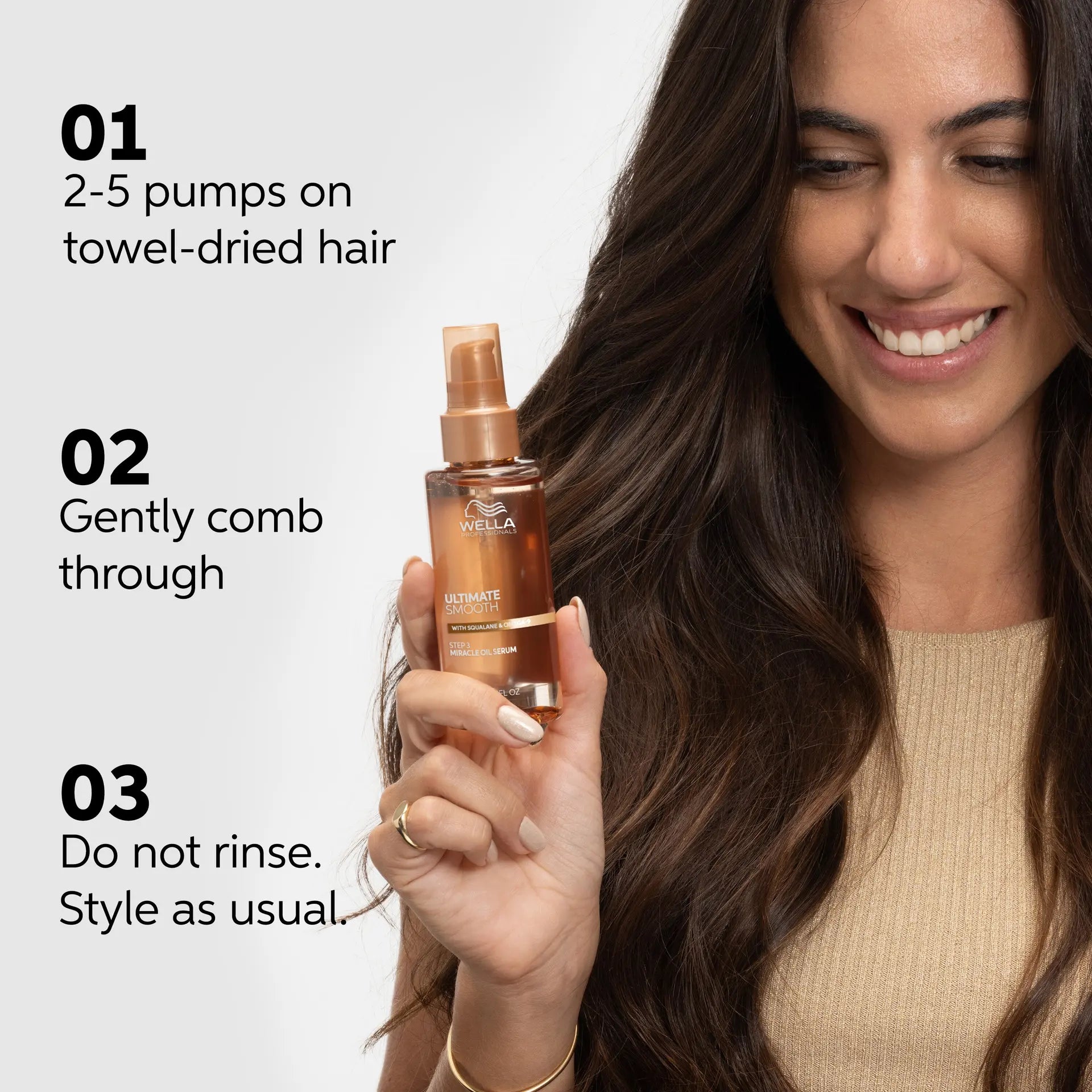 Wella Ultimate Smooth Miracle Oil Serum 30ml