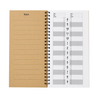 Santorini Appointment Book 2-4 Column 100 pages Narrow Natural