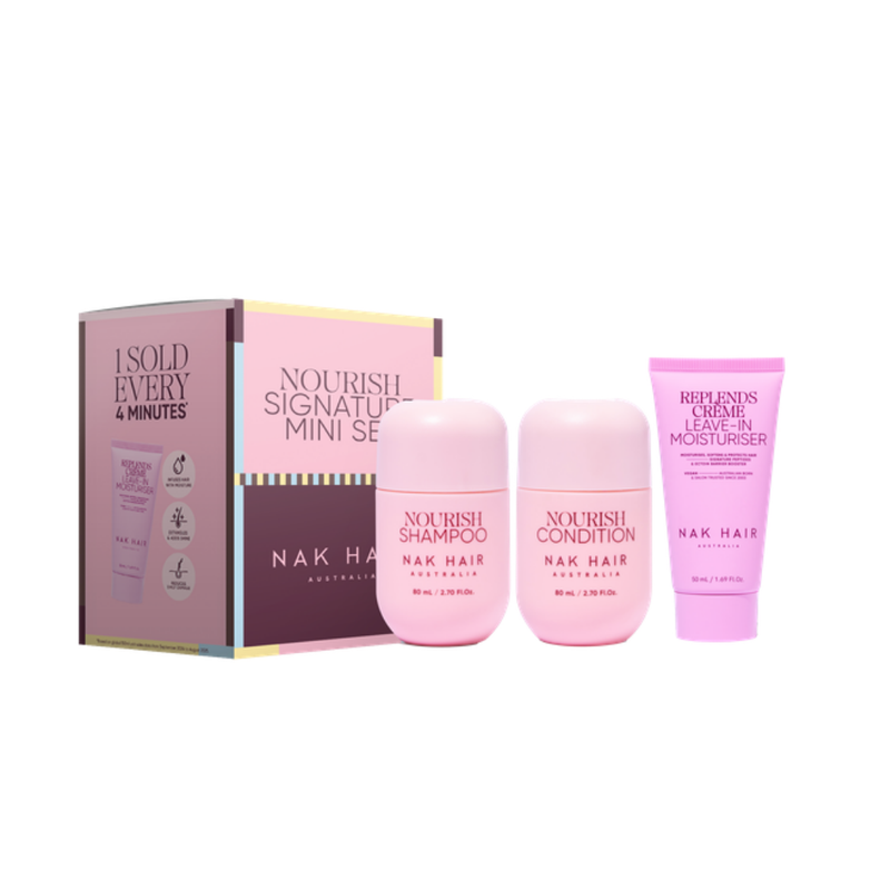NAK Signature Nourish Mini Travel Trio Pack 2026