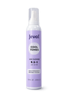 Jeval Cool Tones Ice Flower Semi Permanent Mousse Colour 9.5-1 Ash Silver 200ml